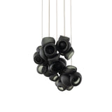 Modern Glass Bubbles Cluster LED Pendant Light for Contemporary Living Spaces