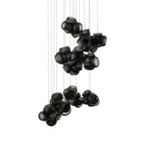 Modern Glass Bubbles Cluster LED Pendant Light for Contemporary Living Spaces