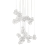 Modern Glass Bubbles Cluster LED Pendant Light for Contemporary Living Spaces