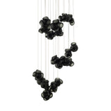 Modern Glass Bubbles Cluster LED Pendant Light for Contemporary Living Spaces