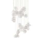 Modern Glass Bubbles Cluster LED Pendant Light for Contemporary Living Spaces