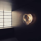 Modern Glass Globe and Metal LED Wall Sconce Set of 2 for Living Room and Bedroom Lighting