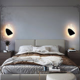 Modern Glass Globe and Metal LED Wall Sconce Set of 2 for Living Room and Bedroom Lighting
