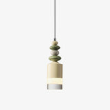 Modern Glass Globe Ball Pendant Light Scandinavian Style Mini Cream Hanging Lamp