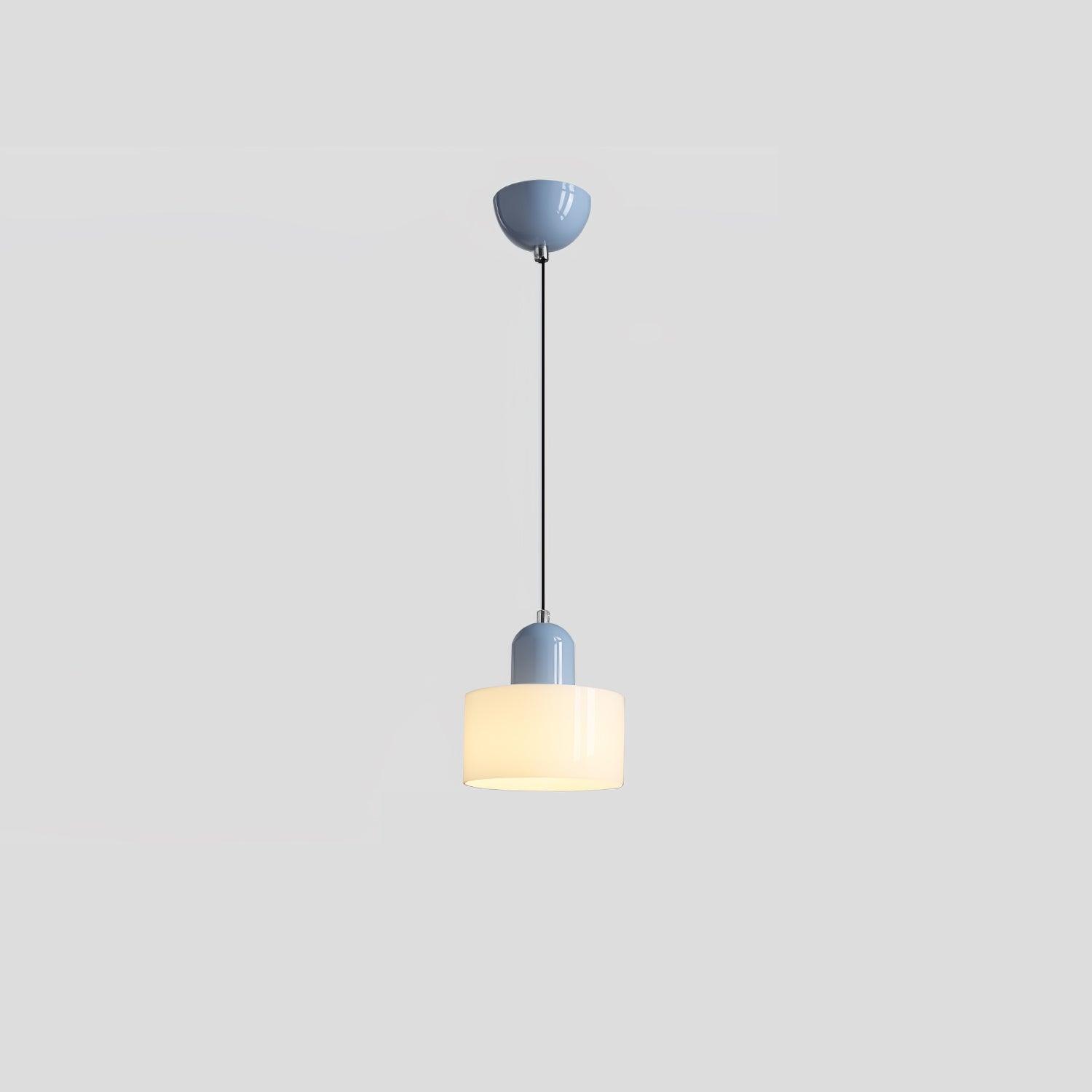 Modern Glass Globe Pendant Lamp Minimalist Spherical Hanging Light for Living Room