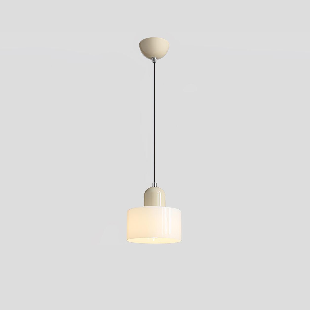 Modern Glass Globe Pendant Lamp Minimalist Spherical Hanging Light for Living Room