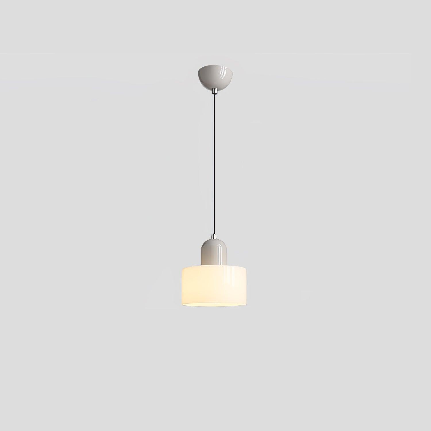 Modern Glass Globe Pendant Lamp Minimalist Spherical Hanging Light for Living Room