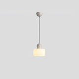 Modern Glass Globe Pendant Lamp Minimalist Spherical Hanging Light for Living Room