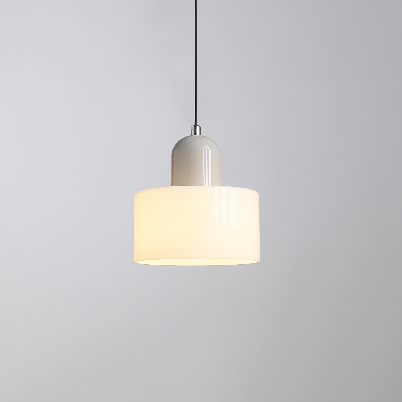 Modern Glass Globe Pendant Lamp Minimalist Spherical Hanging Light for Living Room