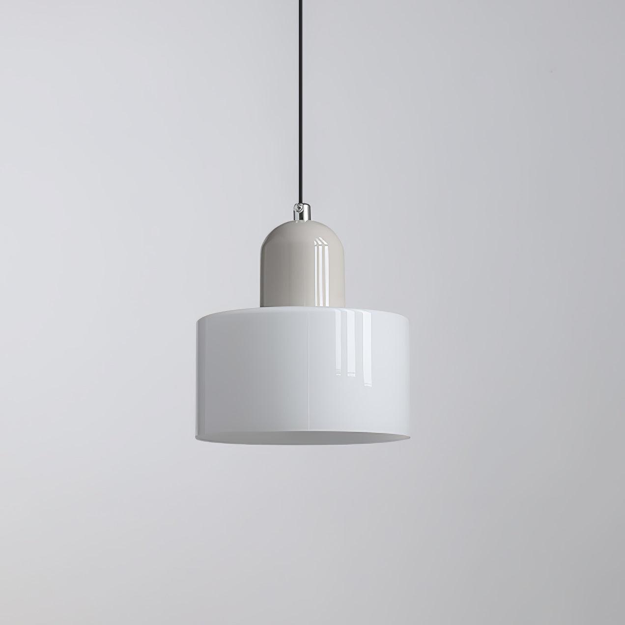 Modern Glass Globe Pendant Lamp Minimalist Spherical Hanging Light for Living Room