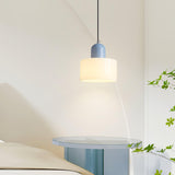 Modern Glass Globe Pendant Lamp Minimalist Spherical Hanging Light for Living Room