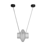 Modern Glass Jar LED Pendant Light Creative Hanging Lamp for Living Room and Bedroom Decor
