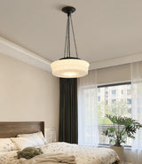 Modern Glass Pendant Ceiling Light Fixture for Living Room Dining Area and Foyer