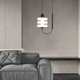 Modern Glass Pendant Light Nordic Style LED Hanging Lamp for Interior Spaces