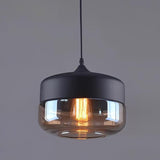 Modern Glass Quartet Pendant Light Fixture with Metal Finish