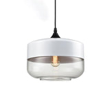 Modern Glass Quartet Pendant Light Fixture with Metal Finish