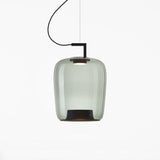 Modern Glass Sphere and Aluminum Ring LED Pendant Light for Contemporary Living Spaces