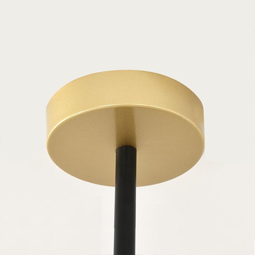 Modern Glass Sputnik Chandelier LED Nordic Pendant Light for Dining Room and Kitchen Island Lighting