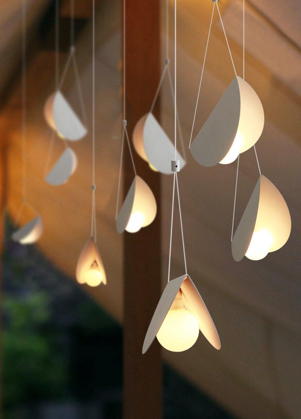 Modern Glider Minimalist Glass Globe Pendant Light for Dining Room and Kitchen