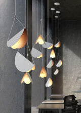 Modern Glider Minimalist Glass Globe Pendant Light for Dining Room and Kitchen