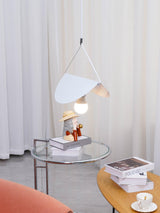 Modern Glider Minimalist Glass Globe Pendant Light for Dining Room and Kitchen
