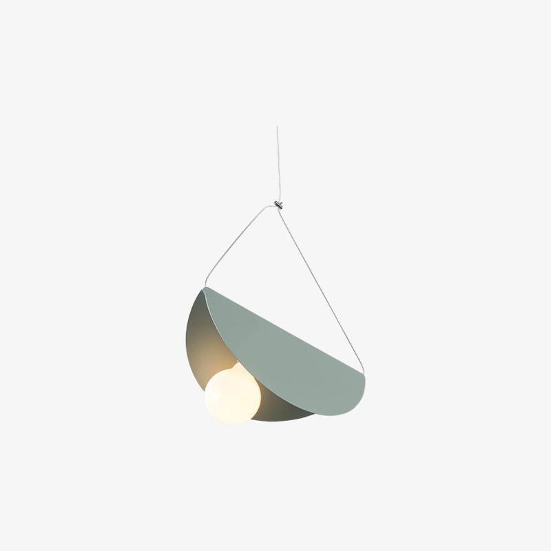 Modern Glider Minimalist Glass Globe Pendant Light for Dining Room and Kitchen