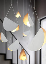 Modern Glider Minimalist Glass Globe Pendant Light for Dining Room and Kitchen