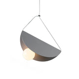 Modern Glider Minimalist Glass Globe Pendant Light for Dining Room and Kitchen