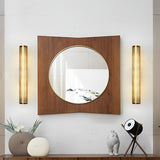 Modern Gold and Black Perforated Mesh LED Bathroom Vanity Light 15.7 Inch Wall Sconce