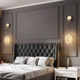 Modern Gold Antler LED Wall Sconce Set of 2 Luxury Brass Indoor Lighting for Bedside and Living Room