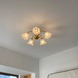 modern-gold-art-glass-lily-chandelier-with-multi-head-design-for-dining-room