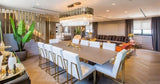 Modern Gold Crystal Empire Candelabrum Chandelier for Elegant Interior Lighting