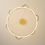 Modern Gold Geometric LED Pendant Light Nordic Hanging Island Chandelier for Dining Room Living Room