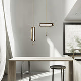 Modern Gold Glass Capsule LED Chandelier Pendant Light for Luxury Interiors