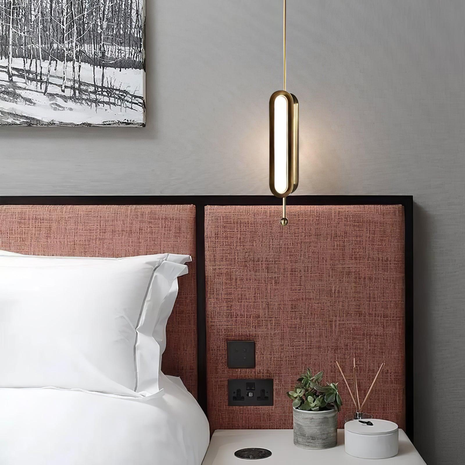 Modern Gold Glass Capsule LED Chandelier Pendant Light for Luxury Interiors