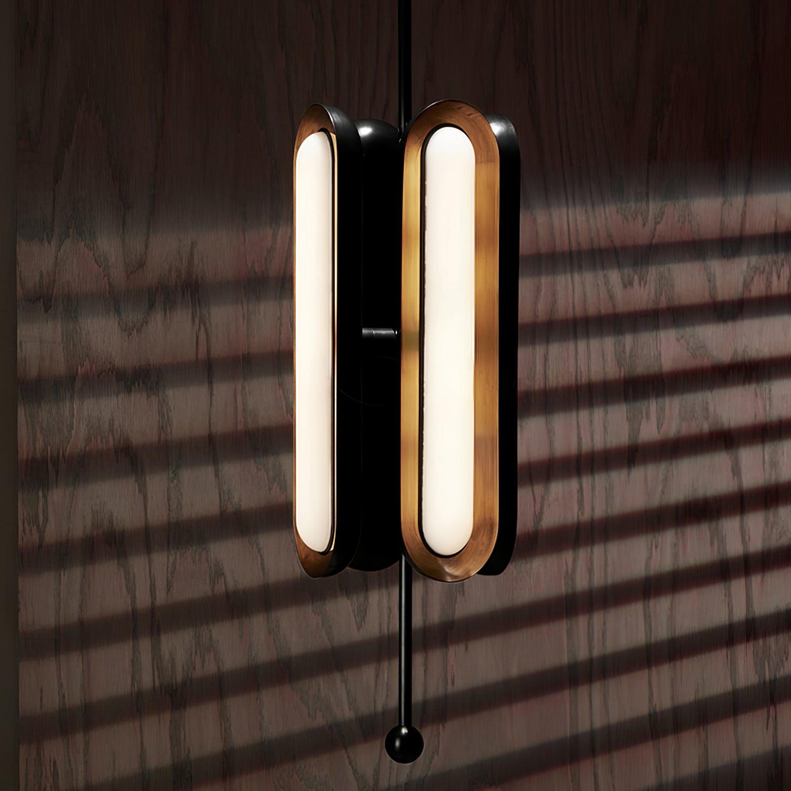 Modern Gold Glass Capsule LED Chandelier Pendant Light for Luxury Interiors