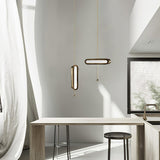 Modern Gold Glass Capsule LED Chandelier Pendant Light for Luxury Interiors