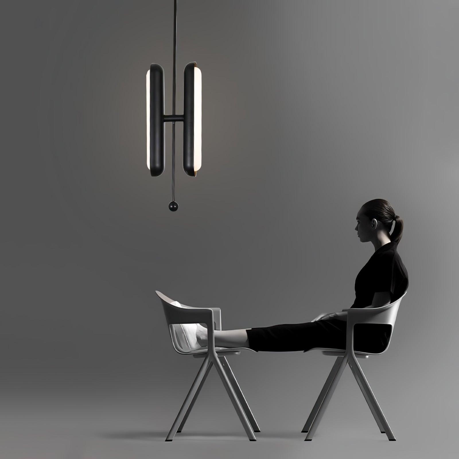 Modern Gold Glass Capsule LED Chandelier Pendant Light for Luxury Interiors