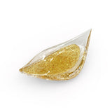 Modern Gold Leaf Chandelier Large Floating Leaves LED Ceiling Light Fixture