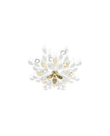Modern Gold Leaf Chandelier Large Floating Leaves LED Ceiling Light Fixture