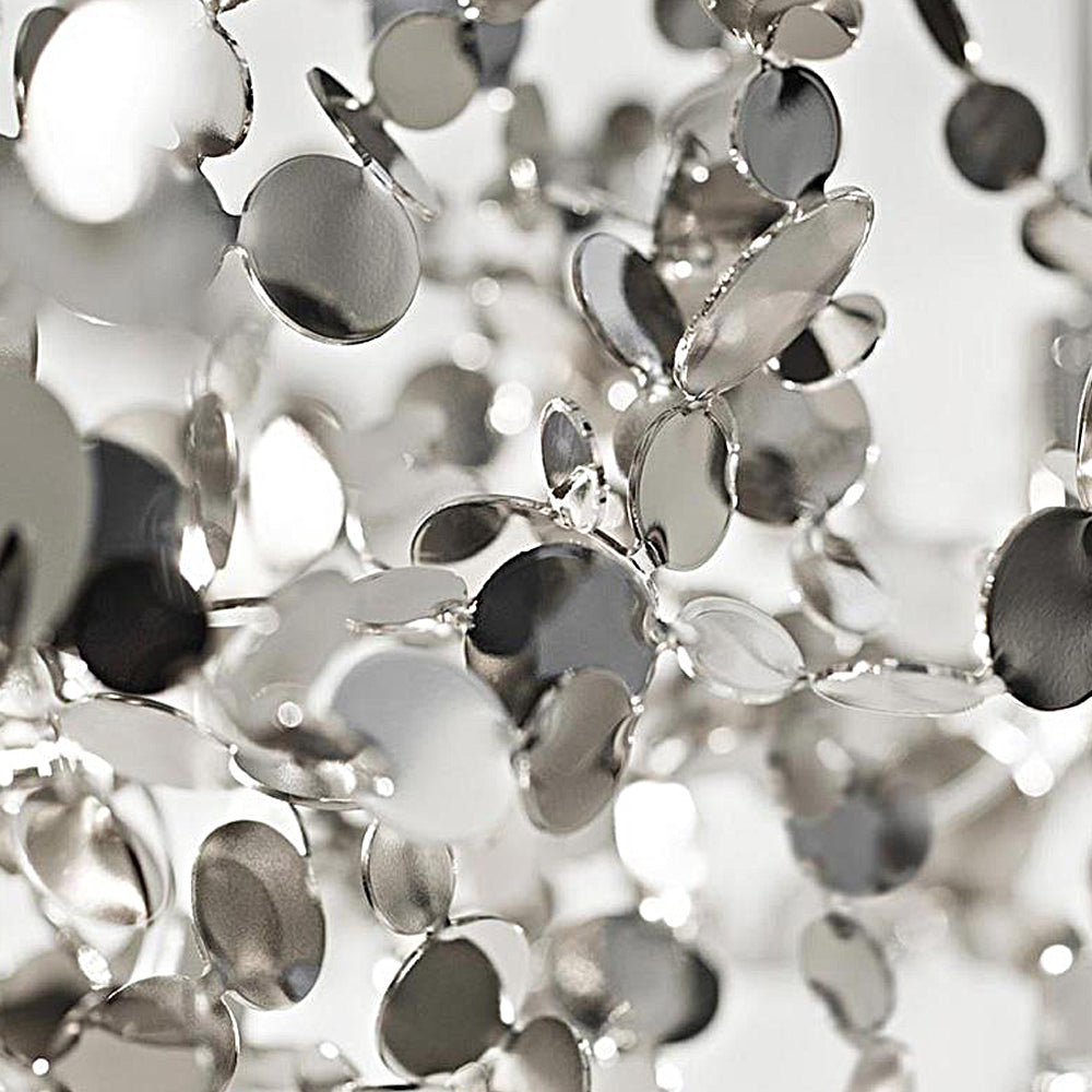 Modern Gold Spherical Stainless Steel Firework Chandelier Nordic Dandelion Pendant Light