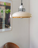 Modern Gradient Glass Droplight Pendant Lamp for Contemporary Interior Home Lighting
