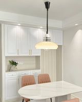 Modern Gradient Glass Droplight Pendant Lamp for Contemporary Interior Home Lighting