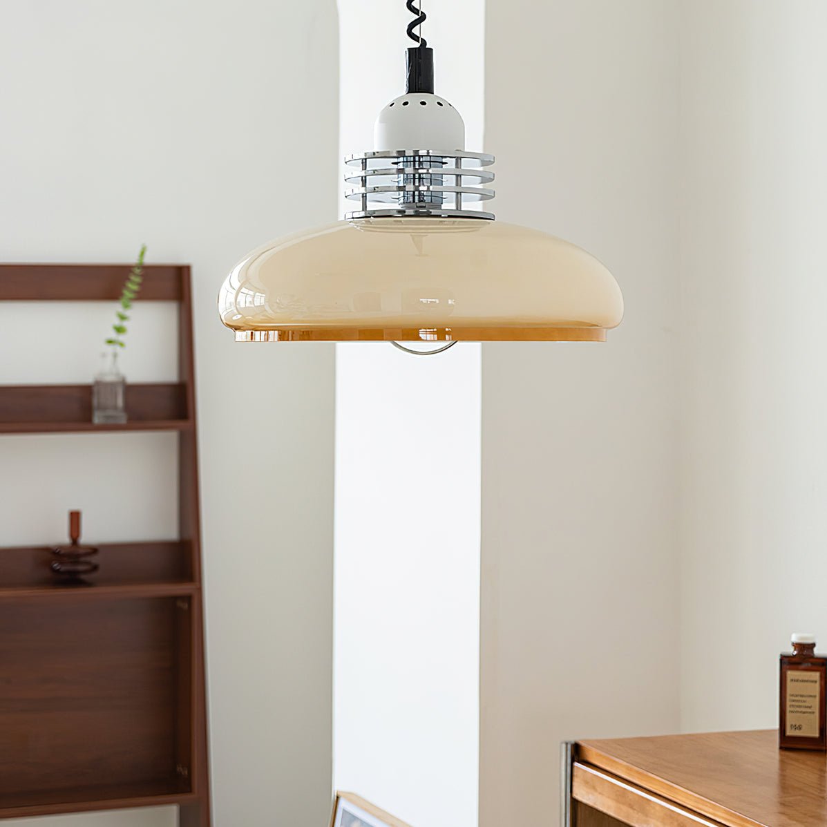 Modern Gradient Glass Droplight Pendant Lamp for Contemporary Interior Home Lighting