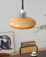 Modern Gradient Glass Droplight Pendant Lamp for Contemporary Interior Home Lighting