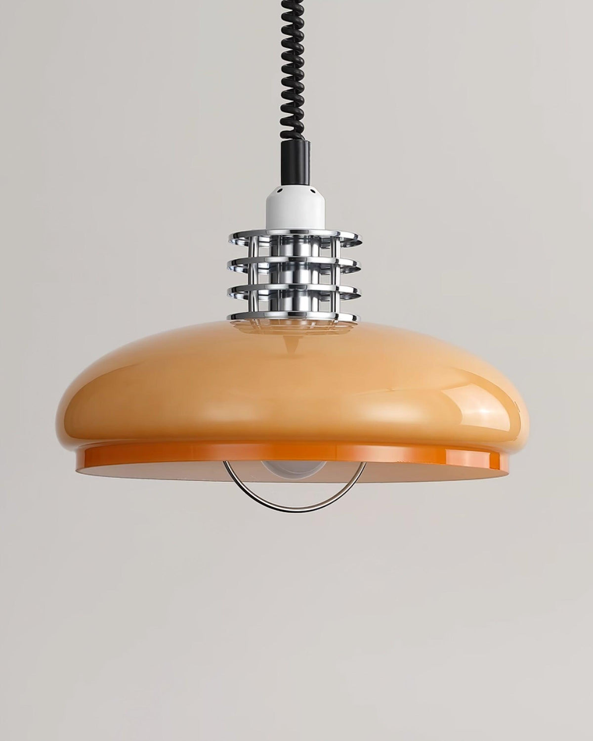 Modern Gradient Glass Droplight Pendant Lamp for Contemporary Interior Home Lighting