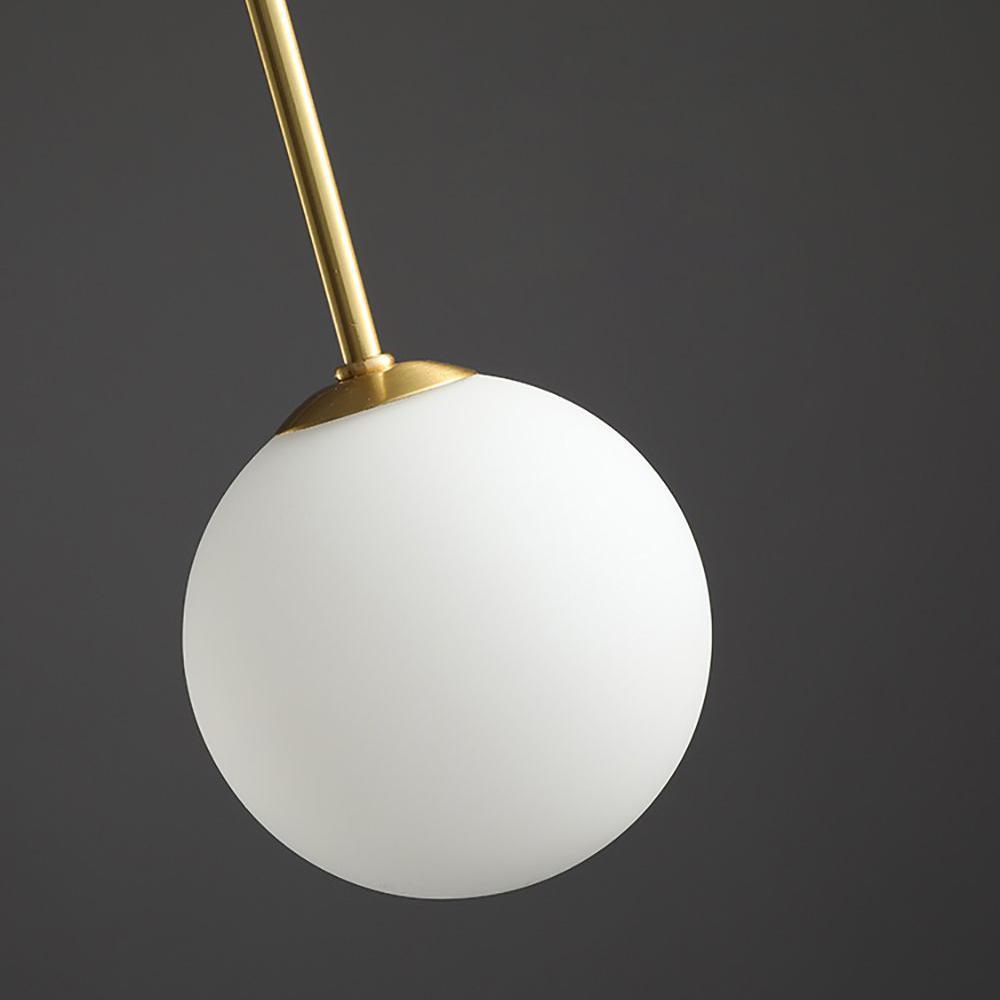 Modern Gran Finale Glass Globe Chandelier Multi Head Suspension Lighting