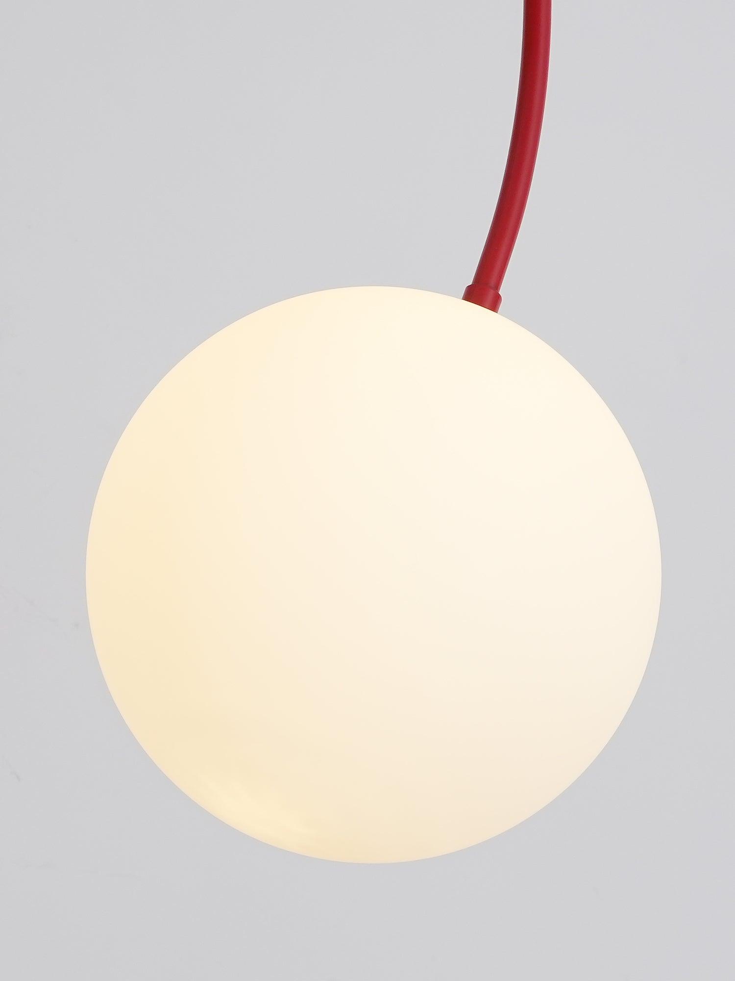 Modern Gran Finale Glass Globe Chandelier Multi Head Suspension Lighting