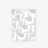 Modern Grand Shadow LED Wall Sconce Aluminum Diffused Indoor Light Matte White