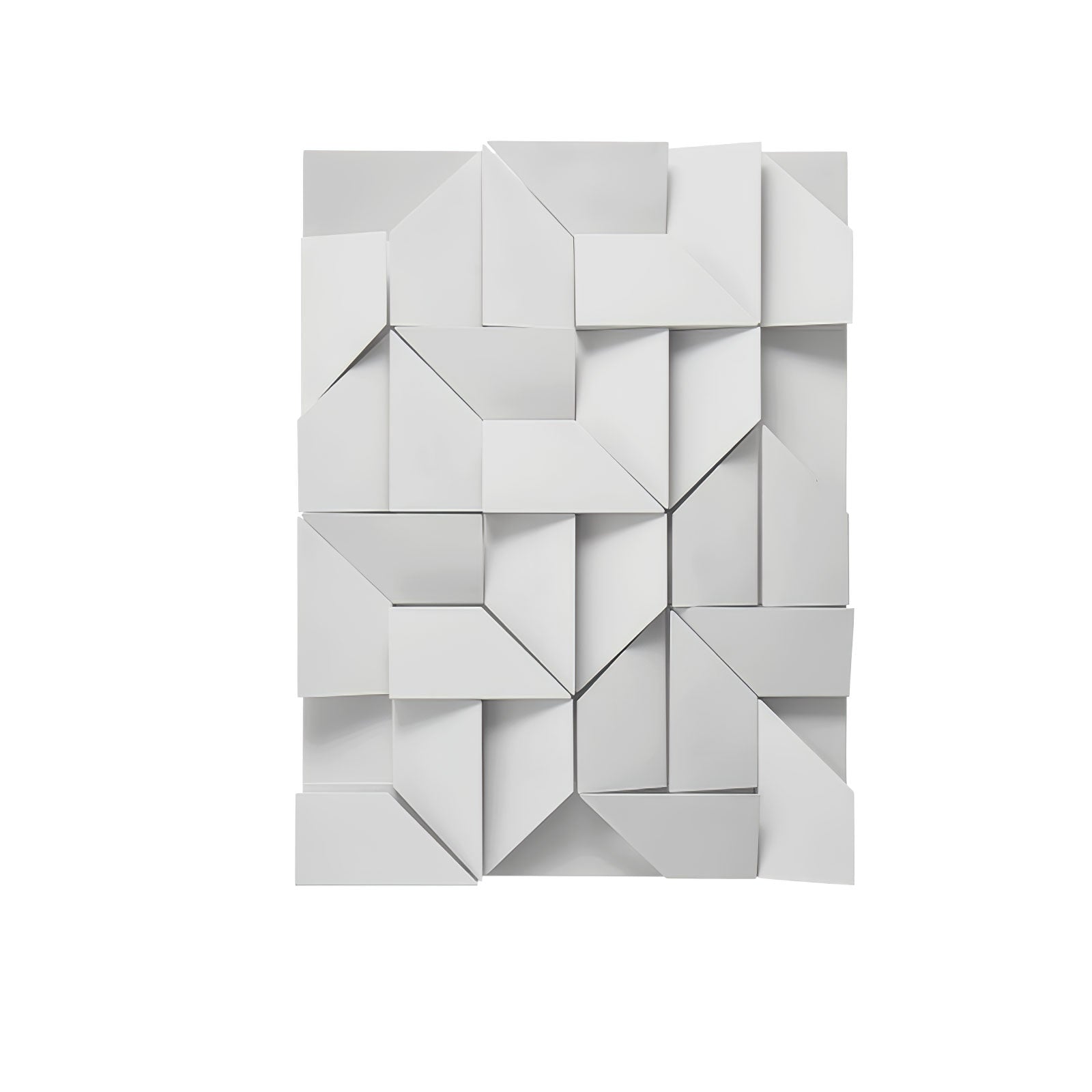 Modern Grand Shadow LED Wall Sconce Aluminum Diffused Indoor Light Matte White